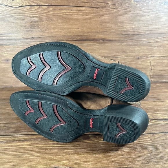 Laredo Boots Brown Leather Cowboyy Boots Shoes Men’s Size 10 EXTRA WIDE - Picture 7 of 10